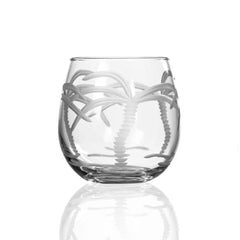 Palm Tree Etched Glassware - Kitchen AccessoriesRolf Glass