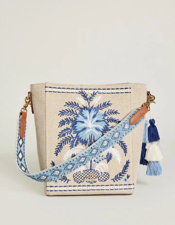 Palmetto Bucket Peeples Song Palms Handbag - SPARTINA 449