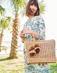 Papyrus Basket Tote Calm Waters - Spring & Summer 2024SPARTINA 449