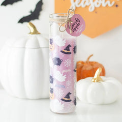 Pastel Halloween Candy Apple Tube Candle - Something Different Wholesale