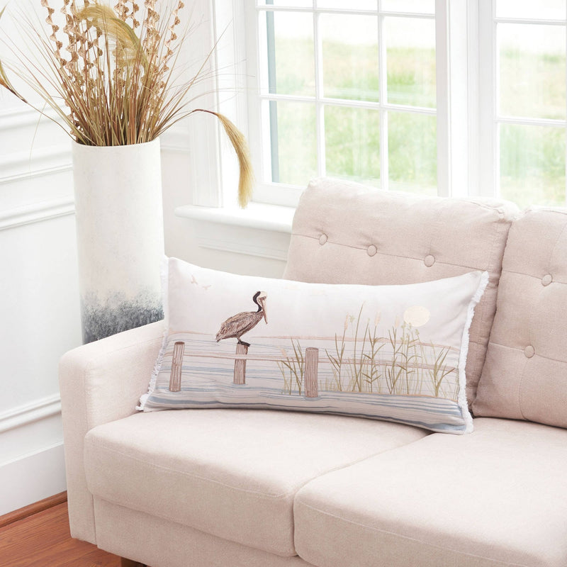 Pelican Bay Indoor Throw Pillow - Rightside Design