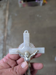 Plastic crucifix for crafts - Loving Coastal Living