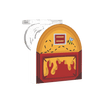 Pooh Bear Lugfly Cosplay Mini Backpack - Minifig Scale - Custom Printed - Made Using LEGO® Parts