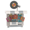 Record Kiosk  - Market Stall - Custom Build Kit - Made Using LEGO® Parts