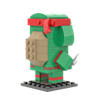 Red Turtle Brick Building Set - Custom Building Set - Made Using LEGO® Parts