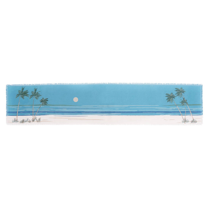 Retro Palm Tree Table Runner - Rightside Design