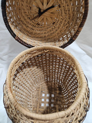 Vintage Woven Wicker Basket