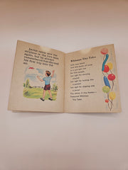 Vintage Whitman Tiny Tales Miniature Jackie's Airplane Ride Soft Cover Book