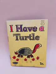 Vintage Whitman Tiny Tales Miniature I Have A Turtle