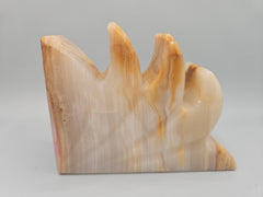 Vintage 1970's Onyx Book End