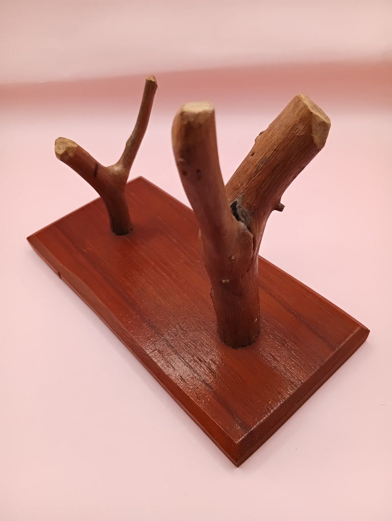 Rustic Wood Display Piece – Vintage Style