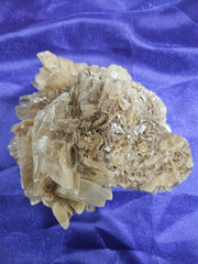 Raw Calcite On Sandstone