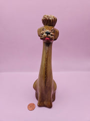 Vintage 1950's Long Neck Poodle Figurine