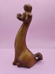 Vintage 1950's Long Neck Poodle Figurine