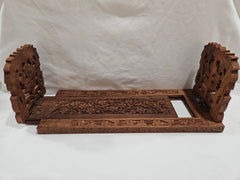 Vintage Carved Adjustable Book Holder