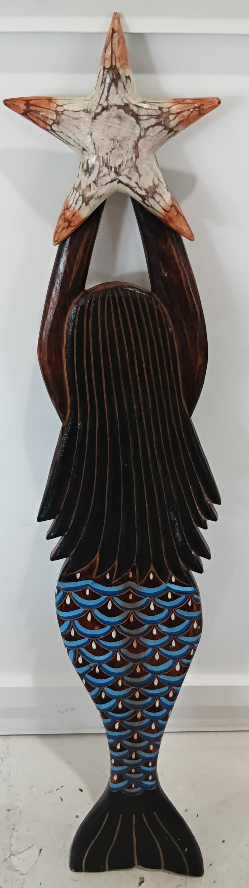 Wall Hanging Swimming Mermaid