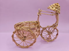 Vintage 1960's Perfume Holder Flower Cart