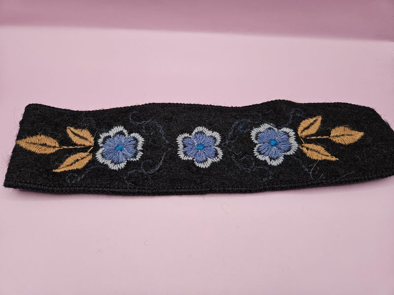 Alpaca Headband | Hair Band | Embroidery