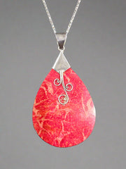 Red Coral Pendant