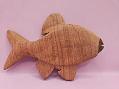 Carved Wood Fish