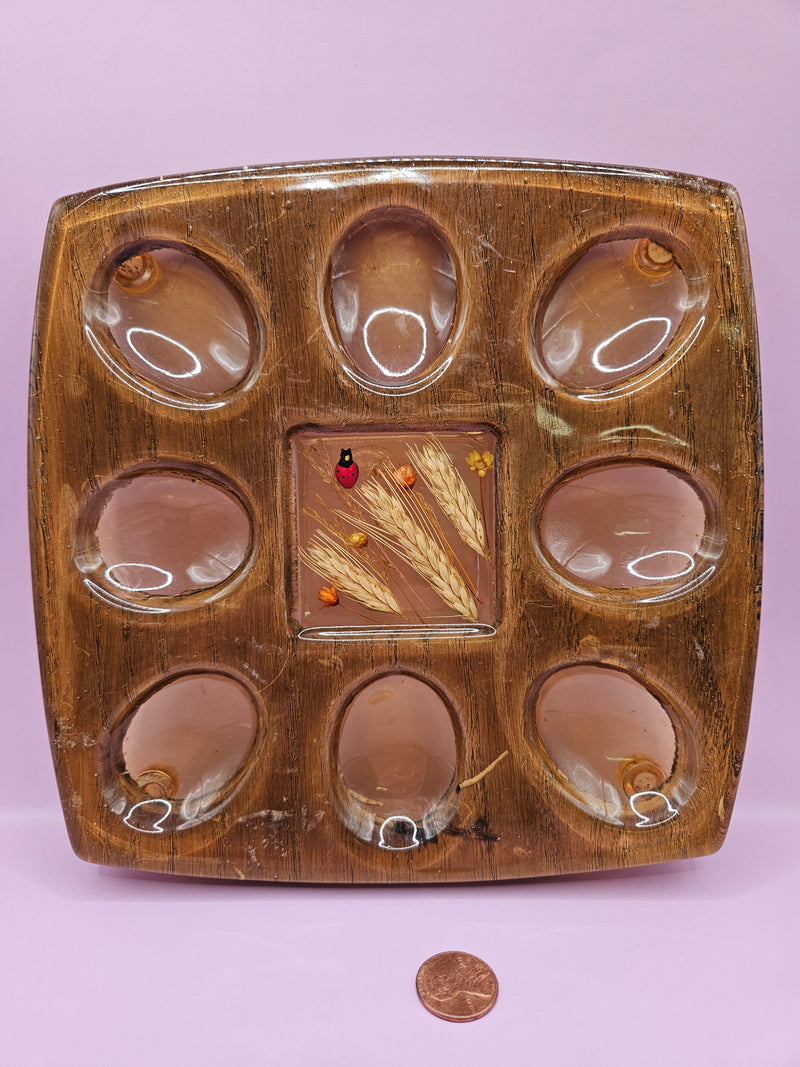 Vintage Egg Serving Tray