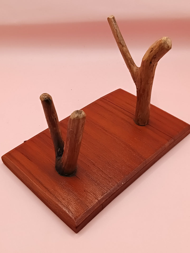 Rustic Wood Display Piece – Vintage Style