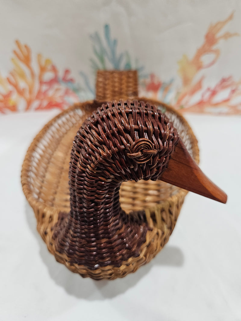 Vintage Duck Basket