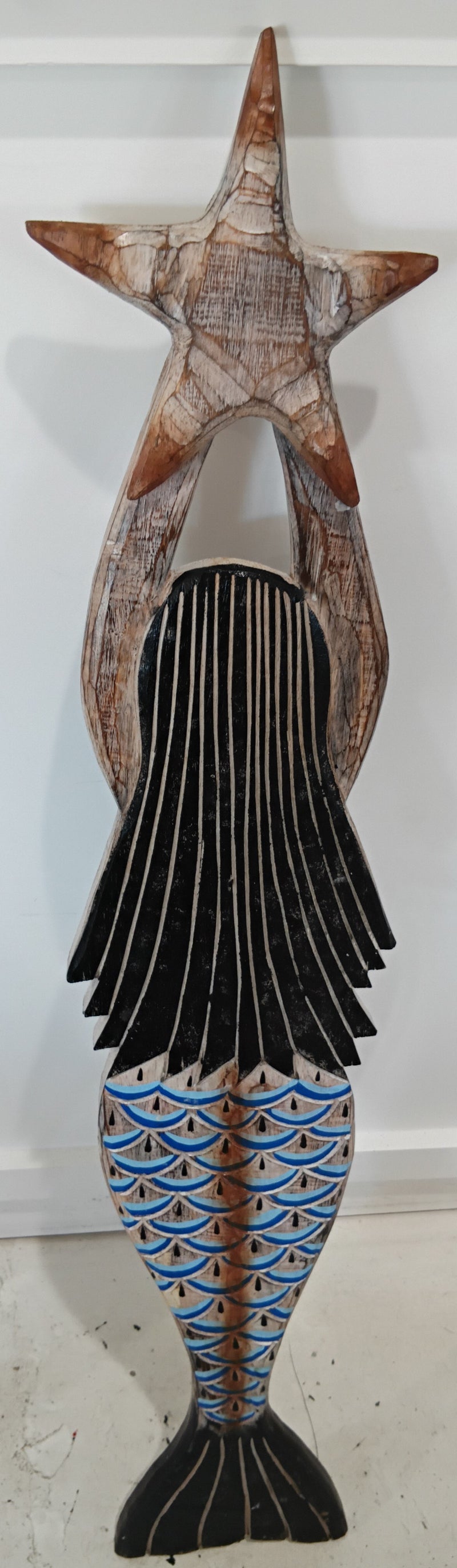 Wall Hanging Swimming Mermaid