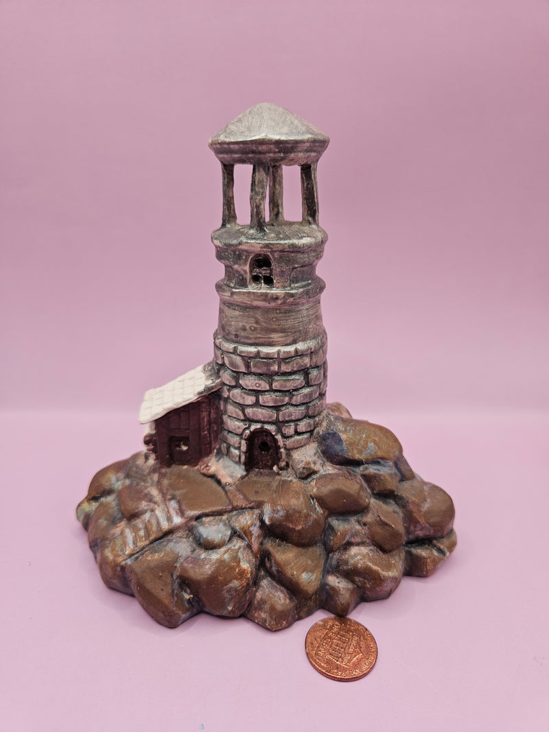 Ceramic Lighthouse Statue