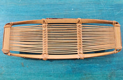 Vintage Japanese Bamboo Corn On The Cob Tray