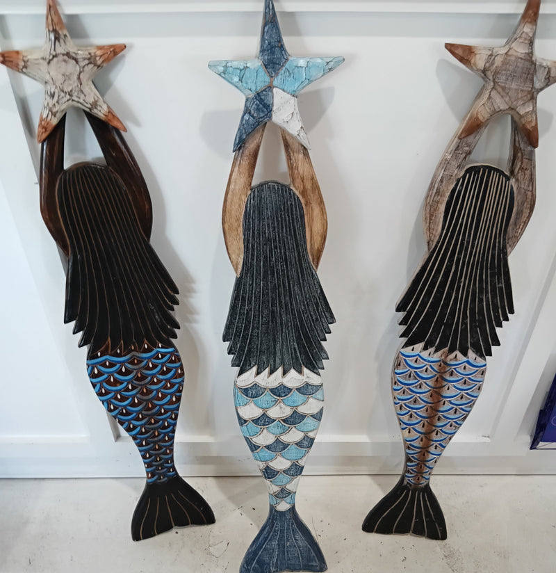 Wall Hanging Swimming Mermaid