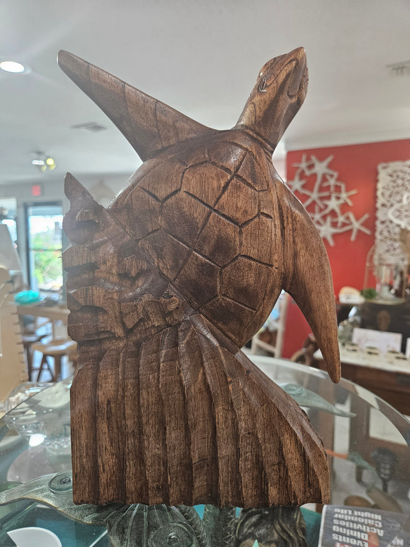 Wood Carved Turtle