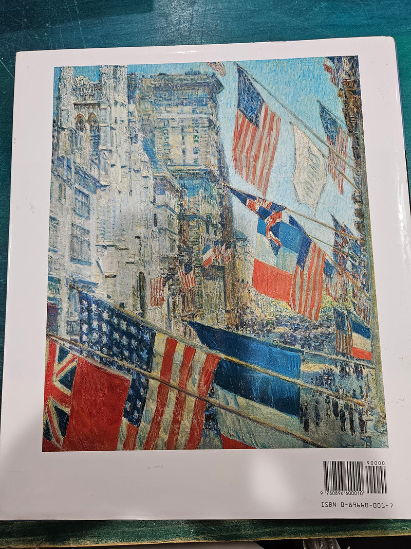 Back Cover of American Impressionism by William H. Gerdts, featuring vibrant American Impressionist art