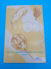 Canadian Atlantic Sea Shells softcover book by E.L. Bousfield, 1960 National Museum of Canada marine shell identification guide.