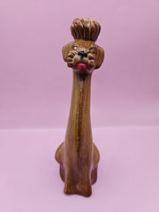 Vintage 1950's Long Neck Poodle Figurine