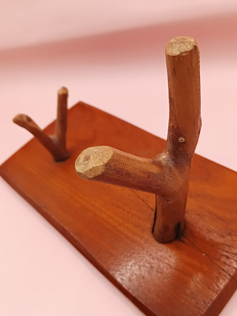 Rustic Wood Display Piece – Vintage Style