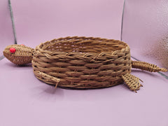 Vintage Turtle Basket