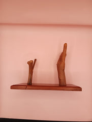 Rustic Wood Display Piece – Vintage Style