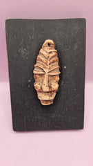 African carved wooden masks. Perfect for collectors or home décor. Each mask measures 4.25