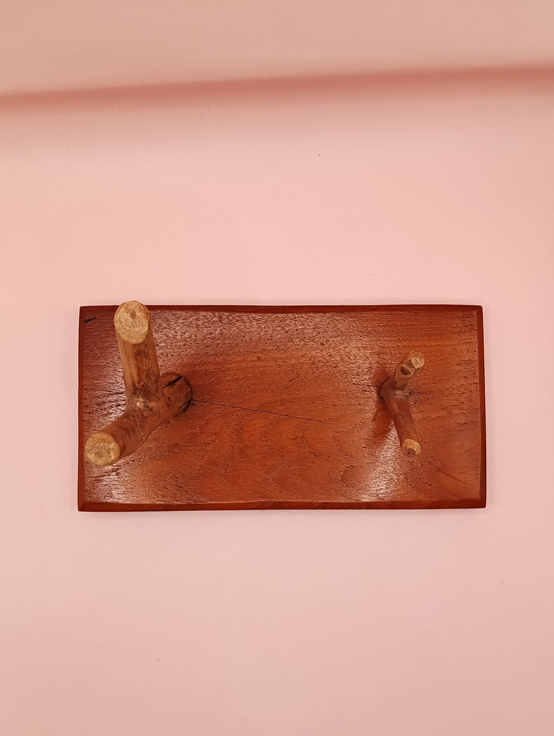 Rustic Wood Display Piece – Vintage Style