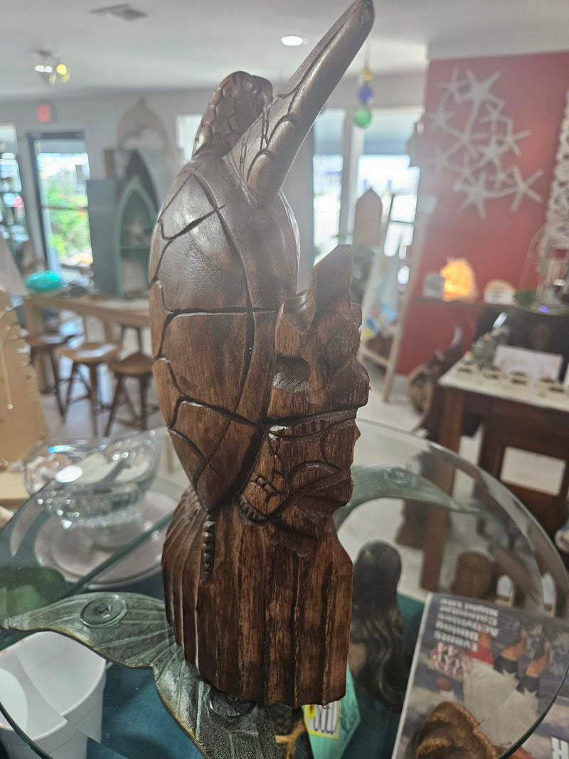 Wood Carved Turtle