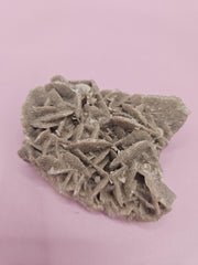 Natural Desert Rose crystal gypsum with delicate rose-like formations.