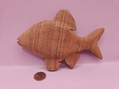 Carved Wood Fish