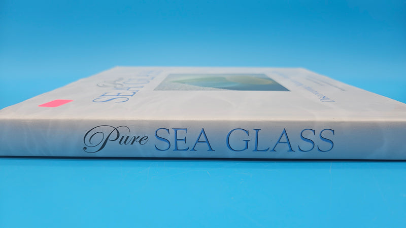 Pure Sea Glass hardcover book by Richard LaMotte, ninth printing 2008, with sea glass identification guide and full-color photographs.