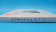 Pure Sea Glass hardcover book by Richard LaMotte, ninth printing 2008, with sea glass identification guide and full-color photographs.