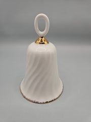 Vintage Flambro Bone China Bell Sweet Lavender