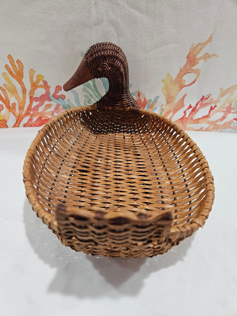 Vintage Duck Basket