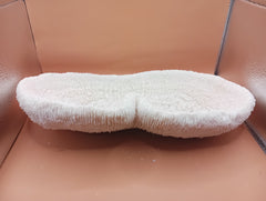 Vintage Bone White Slippers Coral – Unique Natural Ocean Decor (14.5