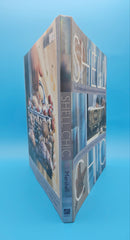 Shell Chic hardcover book by Marlene Hurley Marshall, coastal décor guide featuring seashell-decorated projects, photography by Sabine Vollmer von Falken, 2002 Storey Publishing edition.