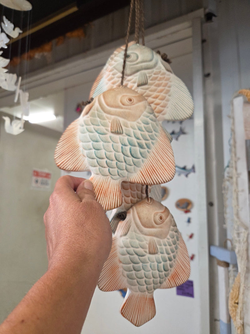 Ceramic Stringer Of Fish